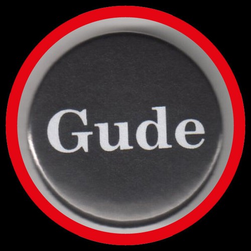 Gude button - gude, "button"