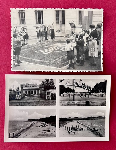 Ddr foto ak pionierlager - ak,