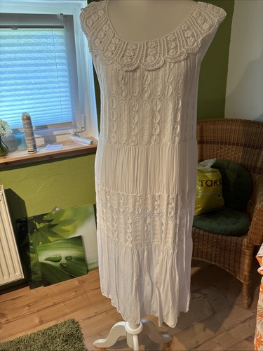 Boho kleid weiß - boho, mit