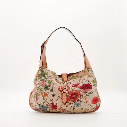 Gucci tasche jackie flora hobo - tasche,
