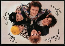 Ansichtskarte Musiker der Band Die Prinzen lächeln in die Kamera, Autogramme 