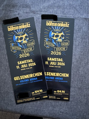 Böhse onkelz tickets - 2,