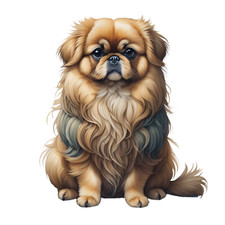XXL Pekingese Car Decal Dogs