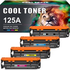 4x TONER für HP 125A COLOR