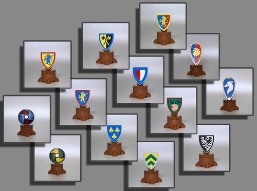 Lego schild schilde - lego®, 3x