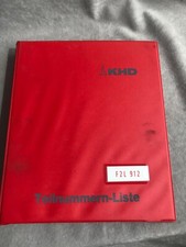 Deutz Motor F2L 812 Ersatzteilliste Original