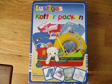 Spiel: Lustiges Kofferpacken; ab 5 J.