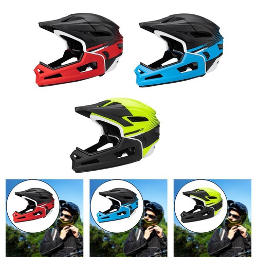 Full face mountainbike helm - face,