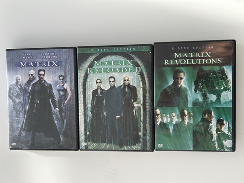 Matrix trilogie dvd set keanu - trilogie,