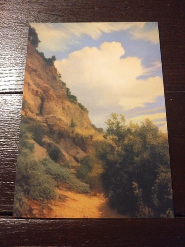 Künstler postkarte - künstler,