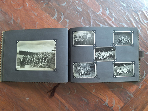 Altes fotoalbum 1950er - fotoalbum,
