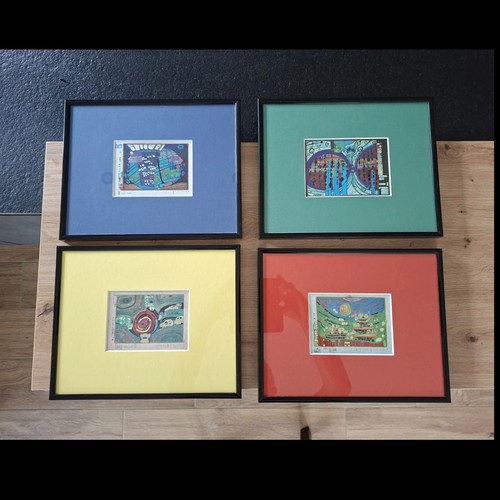 Set aus kleinen gerahmten - 4,