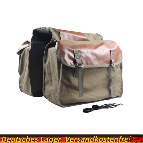 Tasche leinen sattel motorrad - leinen,