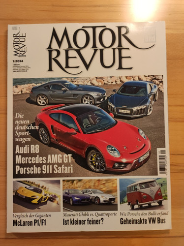 Motor revue 2014 audi r8 - 1/2014,