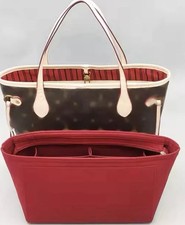 Tascheneinsatz für Louis Vuitton Neverfull PM INNER BAG Organizer Rot