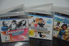 3 x PS3 Move Spiele - Dance Star Party - Das Duell - Racket Sports - USK 6