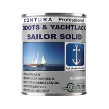 Bootslack glänzend Contura Holzlack Boot- Yacht- Lack Thekenlack Klarlack Außen