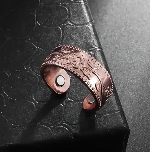 Eleganter kupfer ring - ✅,