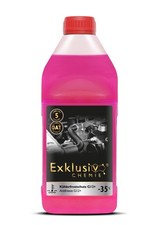 Exklusiv Chemie G12+ Kühlerfrostschutz bis -35°,  1 L , Kühlmittel Pink