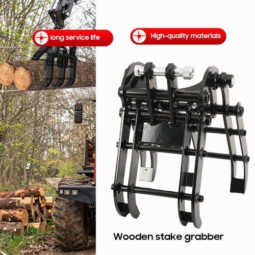 Minibagger holzgreifer 8t - holzgreifer, 1-1,8t