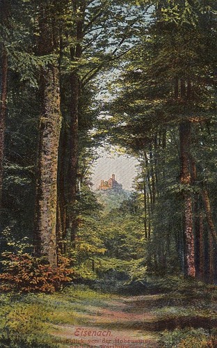 Eisenach blick von - blick, der