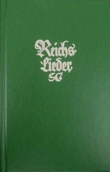 Reichslieder alte ausgabe - alte,