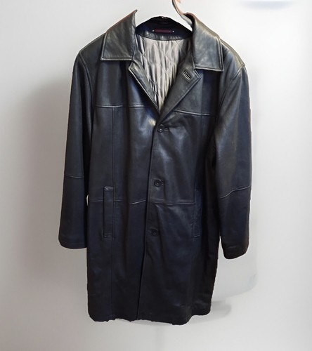 Weicher ledermantel herren - weicher,