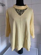 Pure Wear Edles Unterzieh-Shirt/Blazer-Shirt Gr. 48/50 helles gelb, BW Modal