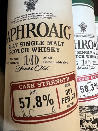 Laphroaig sammlung batch - 1, bis