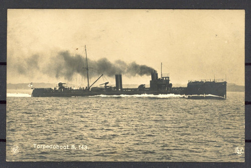 Ansichtskarte torpedoboot - torpedoboot, s