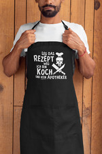 Kochschürze Leg das Rezept