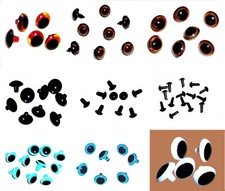 6/10 Stück Tieraugen