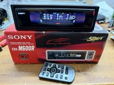Sony CDX-M600R Autoradio Retro Vintage Inklusive OVP und Zubehör