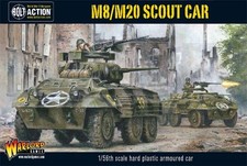 M8/M20 Greyhound Scout Car, US Army, Bolt Action WW2, Warlord Games, NEU/OVP