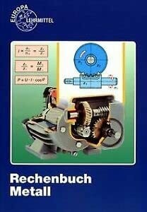 Rechenbuch metall lehr und - rechenbuch, lehr-