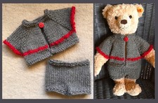 Anzug  /Hose+Weste, braun rot