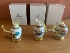 3x Hutschenreuther Jahresei