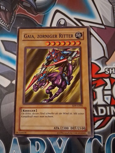 Yugioh gaia zorniger ritter - yugioh,