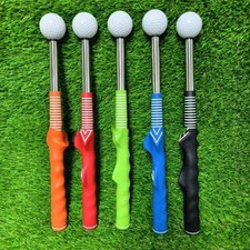1 Pack Golf Rhythmus Klick Sound, Teleskop Warm Up Golf Swing Trainer