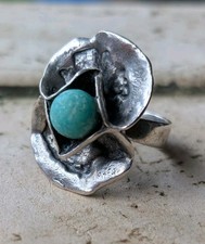 Ausgefallener Perli Ring