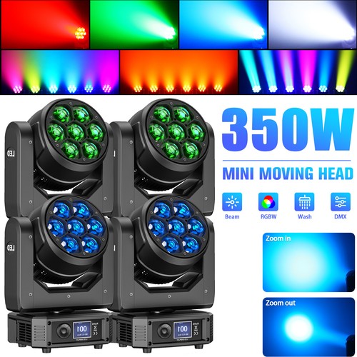 Led zoom beam wash 7x50w - led,
