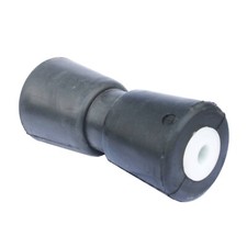 Kielrolle massiv 195mm Gummi