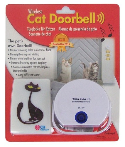 Cat door bell katzen - cat,