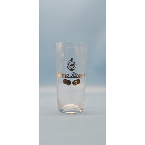 König pilsener altes bierglas - könig,