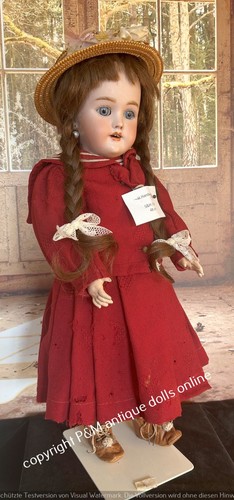 Antike porzellankopfpuppe - antike,