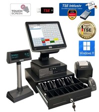 TSE SWISSBIT + KASSE KASSENSYSTEM EINZELHANDEL COMPUTERKASSE LADEN KIOSK TOUCH