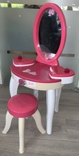 Theo Klein Kinder Barbie Schminktisch rosa mit Hocker