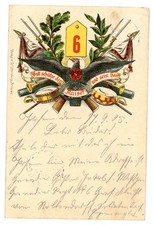 AK Posen Regimentskarte