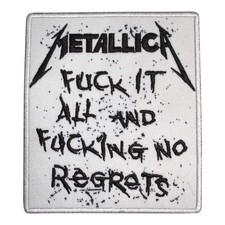 Metallica Patch · No Regrets