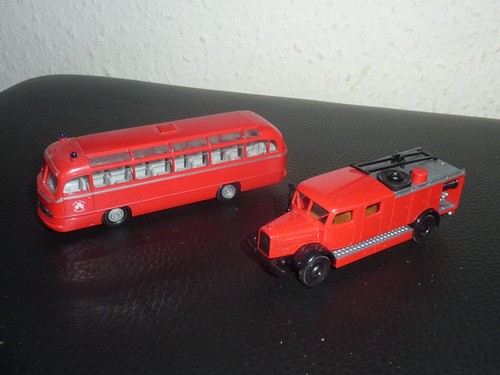 Brekina feuerwehr omnibus - 2, x